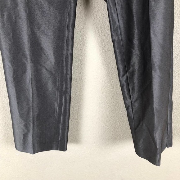 Michael Michael Kors Pants Gray Neutral Low Rise Versatile Trouser Size 6 Petite - Picture 4 of 16